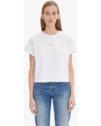 A.P.C. - A. P.c. Cloud T-shirt S White - Lyst