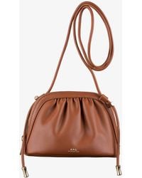 A.P.C. - A. P.c. Women's Ninon Small Drawstring Bag One Size In Black - Lyst