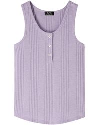 A.P.C. - Heather Mauve - Lyst