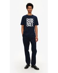 A.P.C. - A. P.c. Lawrence Chinone Size 44 Navy Blue - Lyst