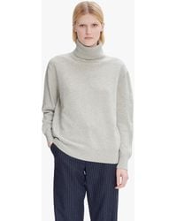 A.P.C. - A. P.c. Women's Alma Sweater Size: Extra Small In Ecru/gray - Lyst