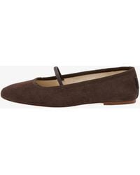 A.P.C. - A. P.C. Split Leather Ballet Flats - Lyst