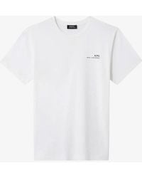 A.P.C. - A. P.c. Item T-shirt S White - Lyst