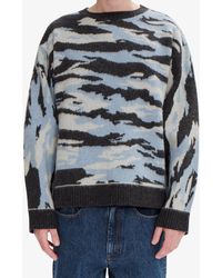 A.P.C. - A. P.c. Men's Lionel Sweater Size: Small In Heather Charcoal Gray - Lyst