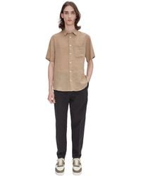 A.P.C. - Bellini Logo Short-sleeve Shirt - Lyst