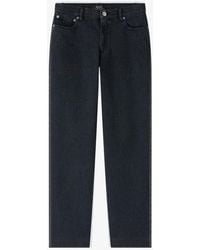 A.P.C. - A. P.c. Women's New Sailor Jeans Size: 24 In Stonewashed Black - Lyst
