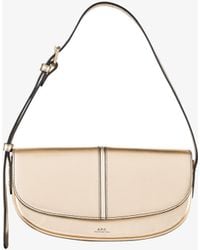 A.P.C. - A. P.c. Women's Betty Shoulder Bag One Size In Gold - Lyst