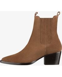 A.P.C. - A. P.c. Debbie Santiago Boots Us 9 Chestnut Brown - Lyst