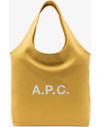 A.P.C. - A. P.c. Ninon Tote Bag One Size Yellow - Lyst