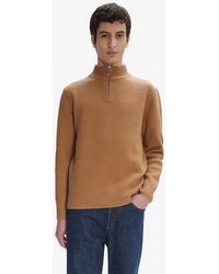 A.P.C. - Alex Sweater Camel - Lyst