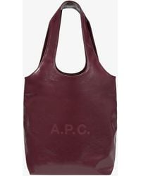 A.P.C. - A. P.C. Ninon Small Tote Bag One Size Haj - Lyst
