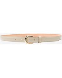 A.P.C. - A. P.c. Rone Sizeette Belt Us 6-8 Ecru - Lyst
