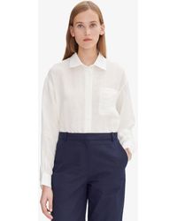 A.P.C. - A. P.c. Women's Sophie Logo Shirt Size: 34 In Off White - Lyst