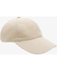 A.P.C. - A. P.c. Charlie Baseball Cap 54 Ecru - Lyst