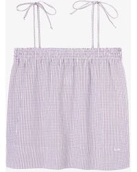 A.P.C. - A. P.c. Cléo Top 40 Chestnut Brown - Lyst