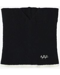 A.P.C. - A. P.c. Women's Men's Lee Neck Warmer One Size In Black - Lyst