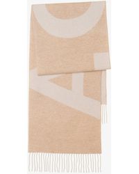 A.P.C. - A. P.c. Malo Scarf One Size Camel - Lyst