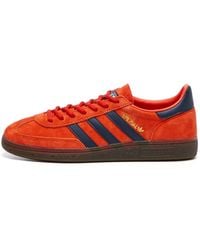 adidas Handball Spezial Sneakers - Orange / Navy - Red