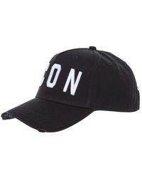 blue dsquared cap