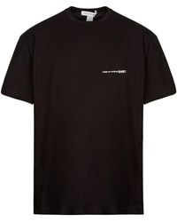 Comme des Garçons Shirt Logo T- Shirt - Black