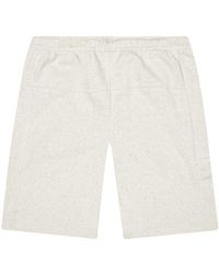 orange nike sweatshorts