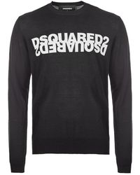 black dsquared jumper
