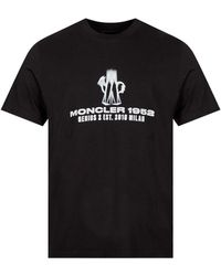 Moncler Genius 1952 Logo T-shirt - Black
