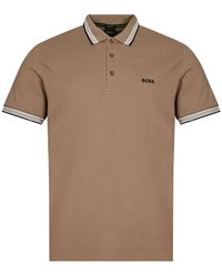 BOSS by HUGO BOSS Polo shirts for Men | Online Sale up to 57% off | Lyst