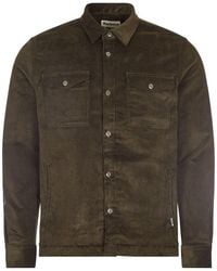 barbour overshirt cord