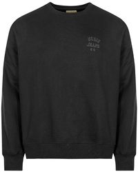 Nudie Jeans Frasse Logo Sweatshirt - Black