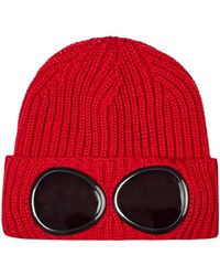 cp company goggle beanie sale