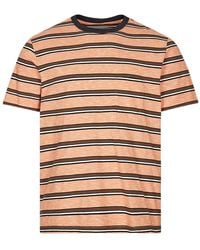 Albam T-shirt Heritage Stripe - Orange