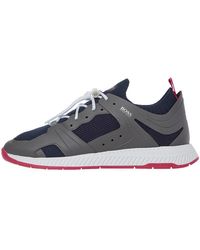 hugo boss titanium trainers grey