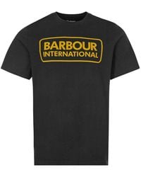 barbour logo t shirt