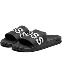 Cheap hugo boss sliders Clearance