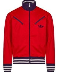 adidas New Montreal Tracksuit Top - Red