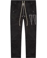 Rick Owens DRKSHDW Geth Bela Woven Pants - Black