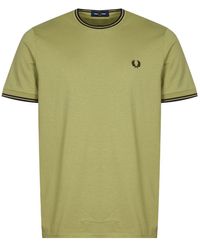 Fred Perry Short sleeve t-shirts for Men | Online Sale up to 63% off | Lyst