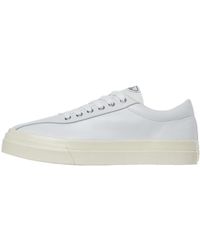 Stepney Workers Club Dellow Leather Trainers - White