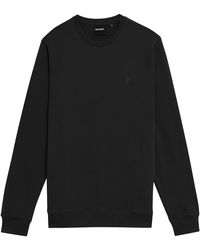 Lyle & Scott - Lyle & Scott Tonal Superfine Crew Neck Sweat - Lyst