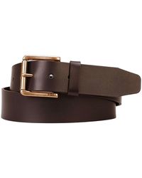 BOSS - Joris Large Buckle Leather Belt - Lyst