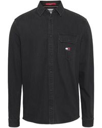 Tommy Hilfiger Jeans True Black Denim Shirt