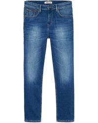 Save 19% Tommy Hilfiger Denim Dm0dm07986 Jeans in Blue for Men Mens Clothing Jeans Straight-leg jeans 