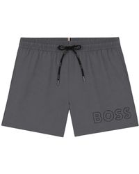 BOSS - Mooneye Short Swim Shorts - Lyst