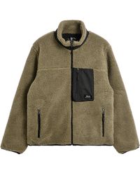 Taion - Mountain High Neck Boa Fleece Jacket - Lyst