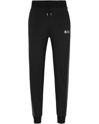 BOSS - Cotton Blend Jogger - Lyst