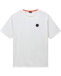 Napapijri - S-Badge T-Shirt - Lyst