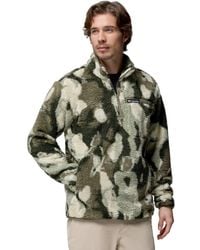 Columbia - Rugged Ridge Sherpa Half Zip Fleece - Lyst