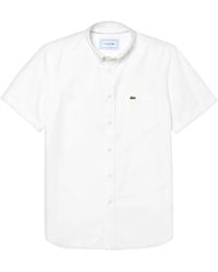 Mens Clothing Shirts Casual shirts and button-up shirts Lacoste Ch8526 Chemise in White for Men 