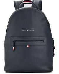 Tommy Hilfiger Essential Pq Backpack - Blue